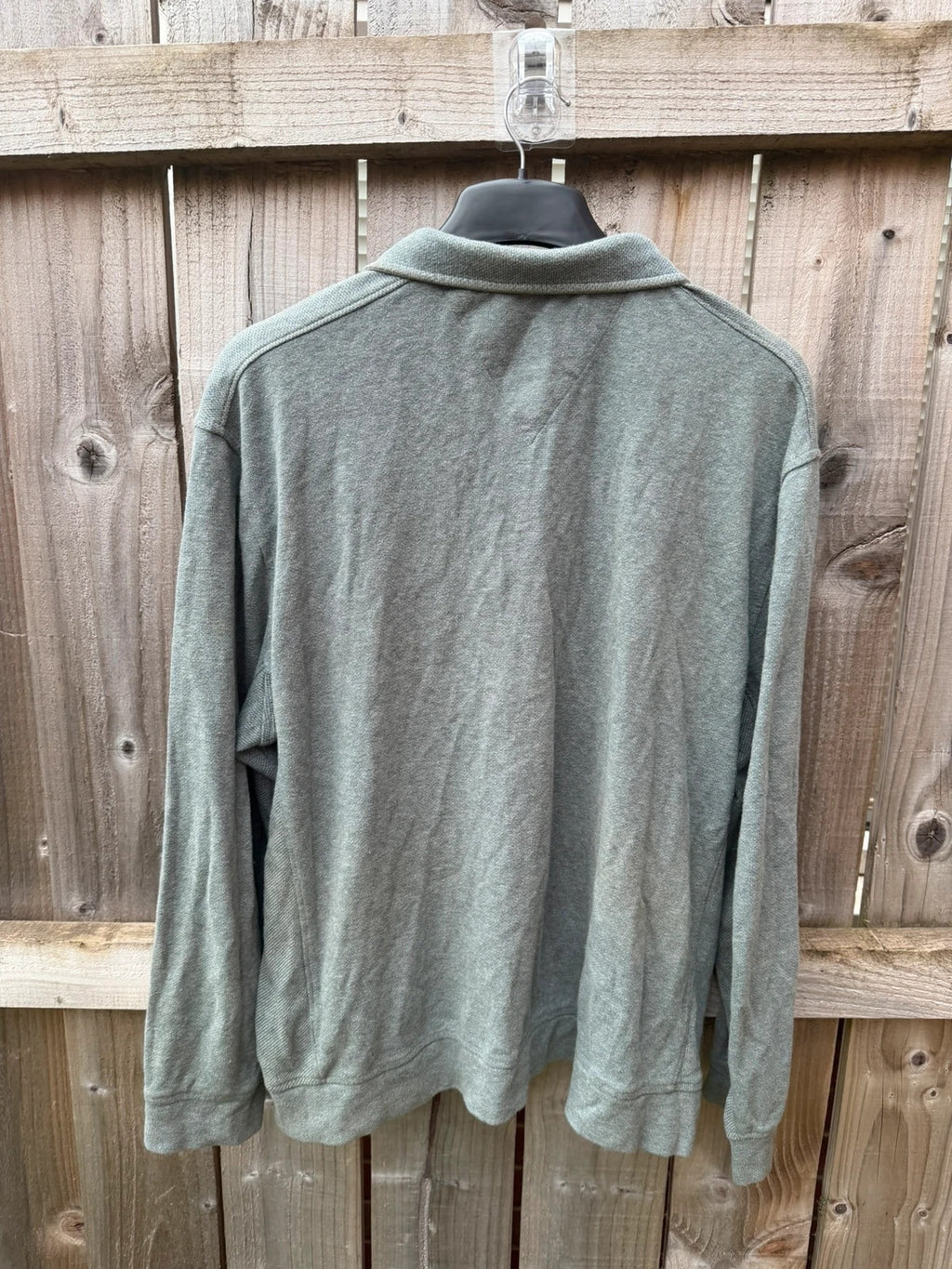 RJR John Rocha khaki jumper lightweight pullover with 1/4 zip and casual style.