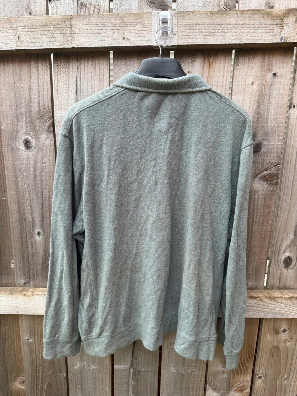 RJR John Rocha khaki jumper lightweight pullover with 1/4 zip and casual style.