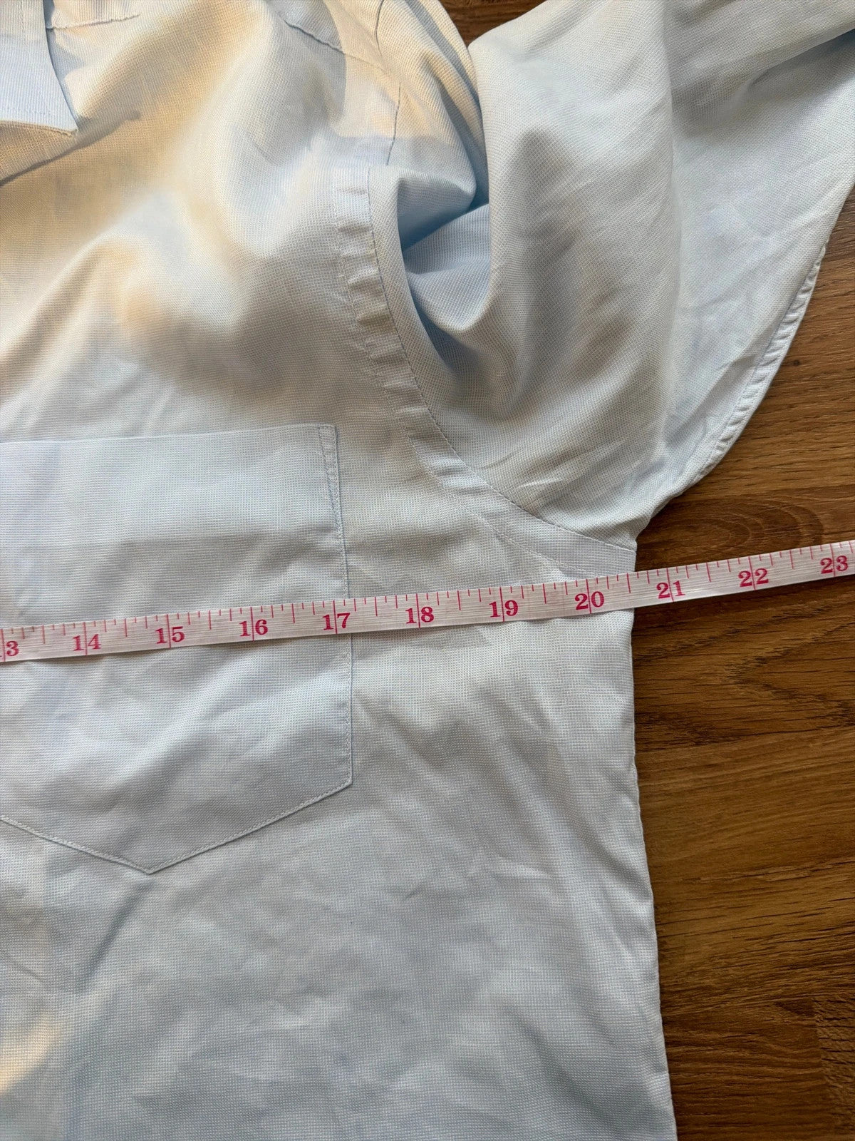 Massimo Dutti blue formal shirt, long sleeve, luxury fabric, smart office style.