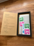 iPhone 16 tempered glass screen protector, unused, sealed packaging, clear material.