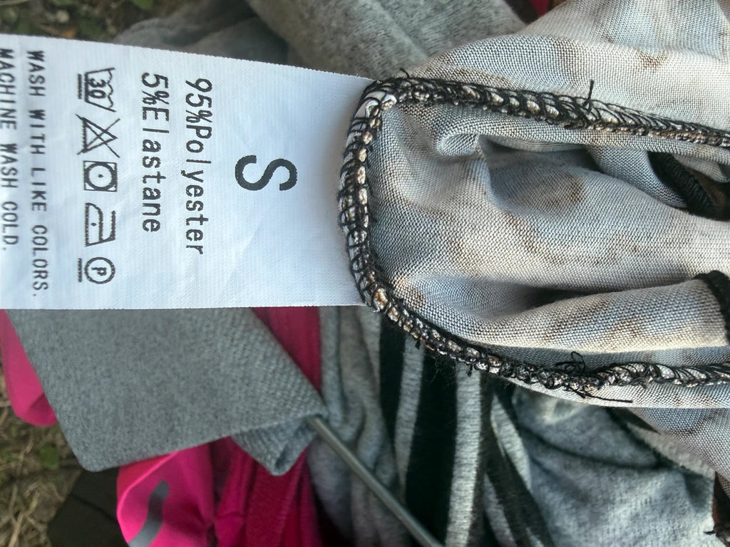 Y2K brown halterneck top with animal print pattern, pre-loved festival clubwear.