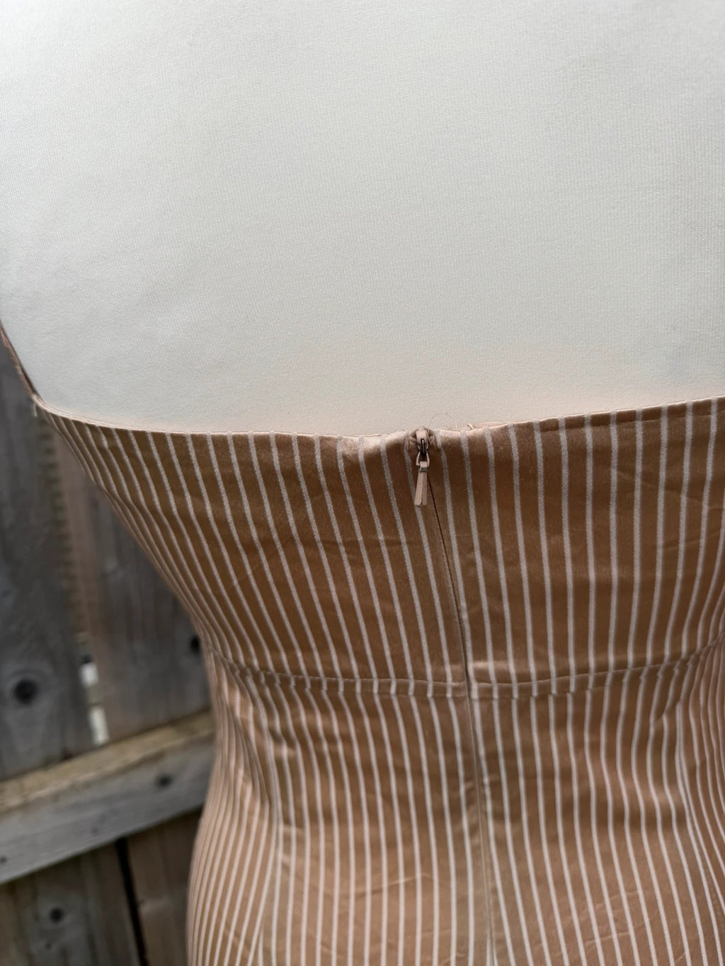 Oasis beige satin slip midi dress with lace trim and minimalist design.