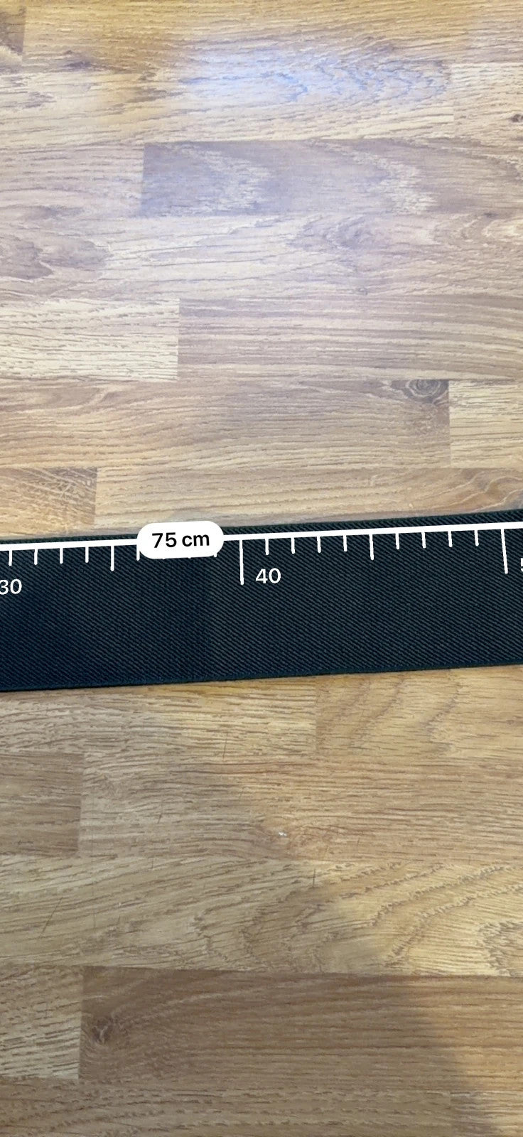 Y2K black wide stretch belt with large vintage buckle and pre-loved condition.