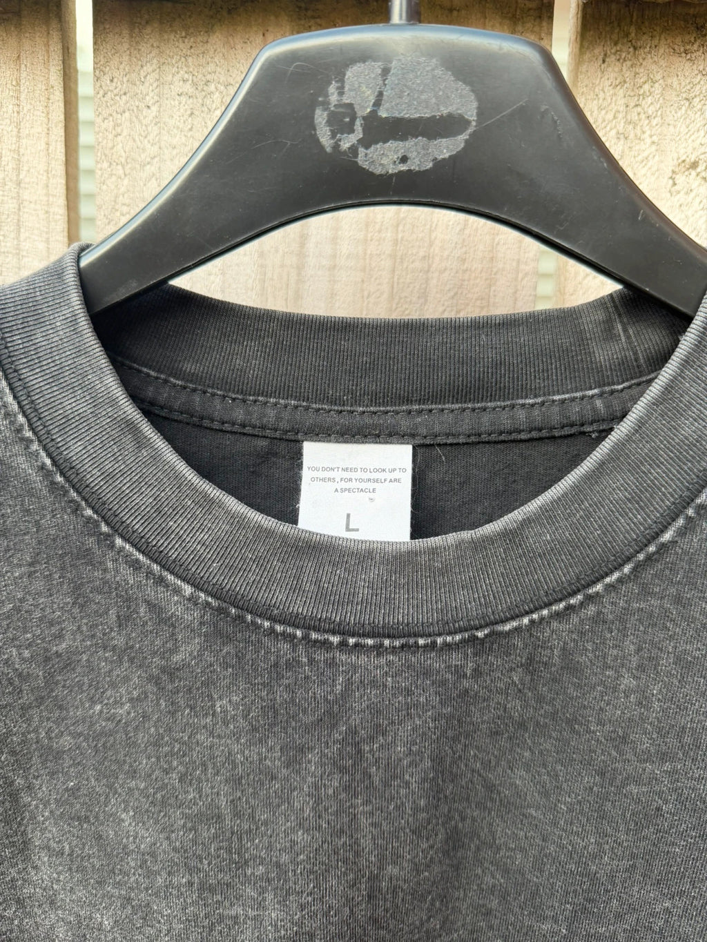 Vintage Dressing black grey graphic tee tiger print Japanese inspired oversized material